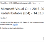 0x80070643 - Fatal error during installation